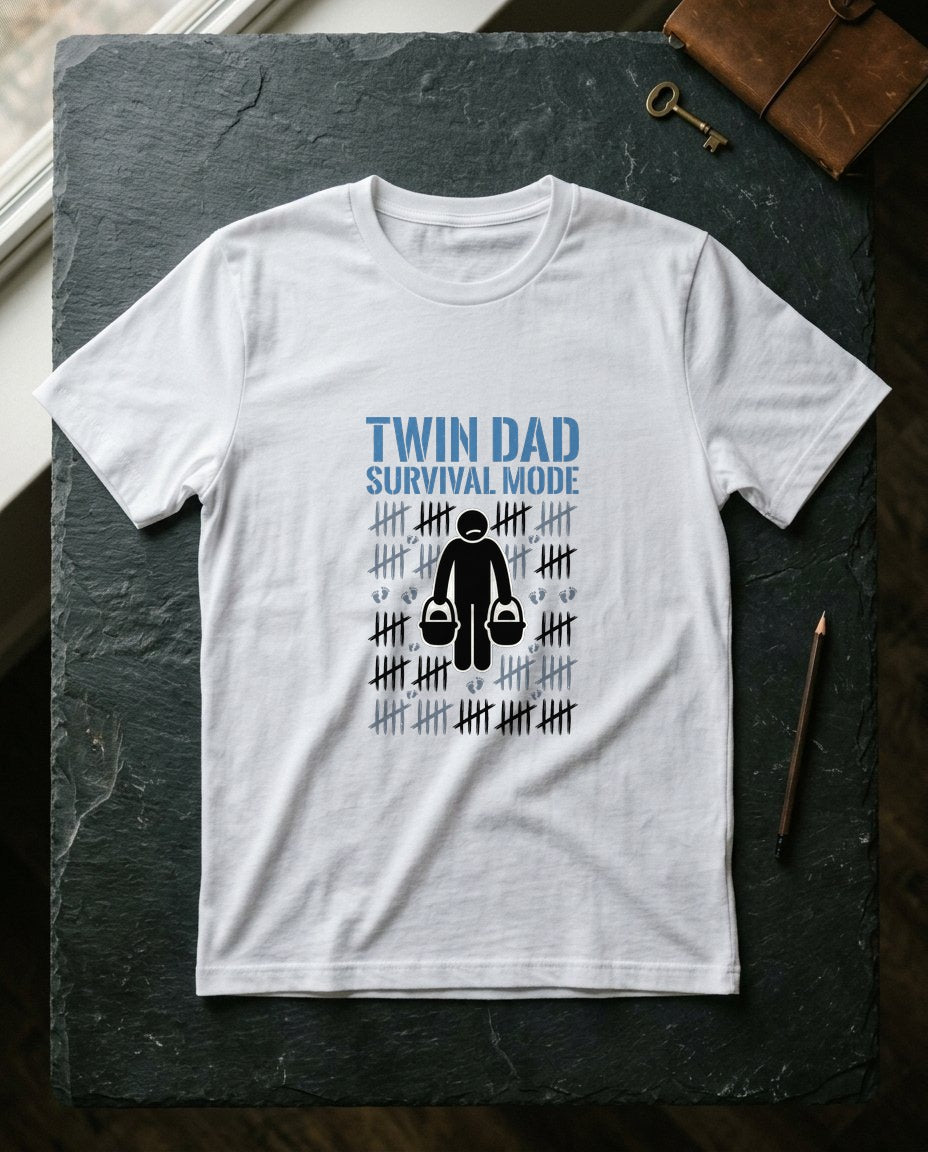 Twin Dad Survival Tally Tracker — lifestyle photo