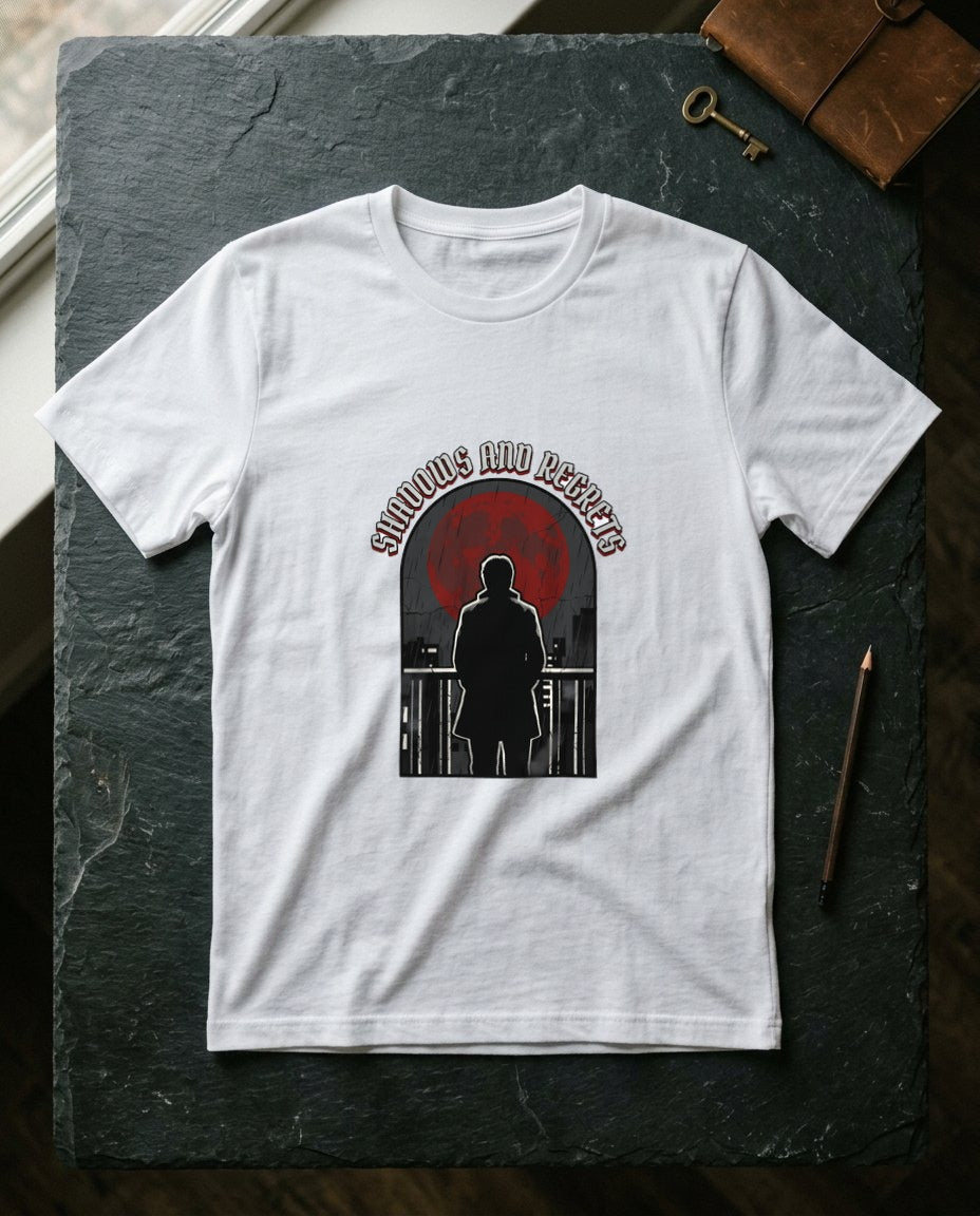 Shadows And Regrets Vintage Tour Tee — lifestyle photo