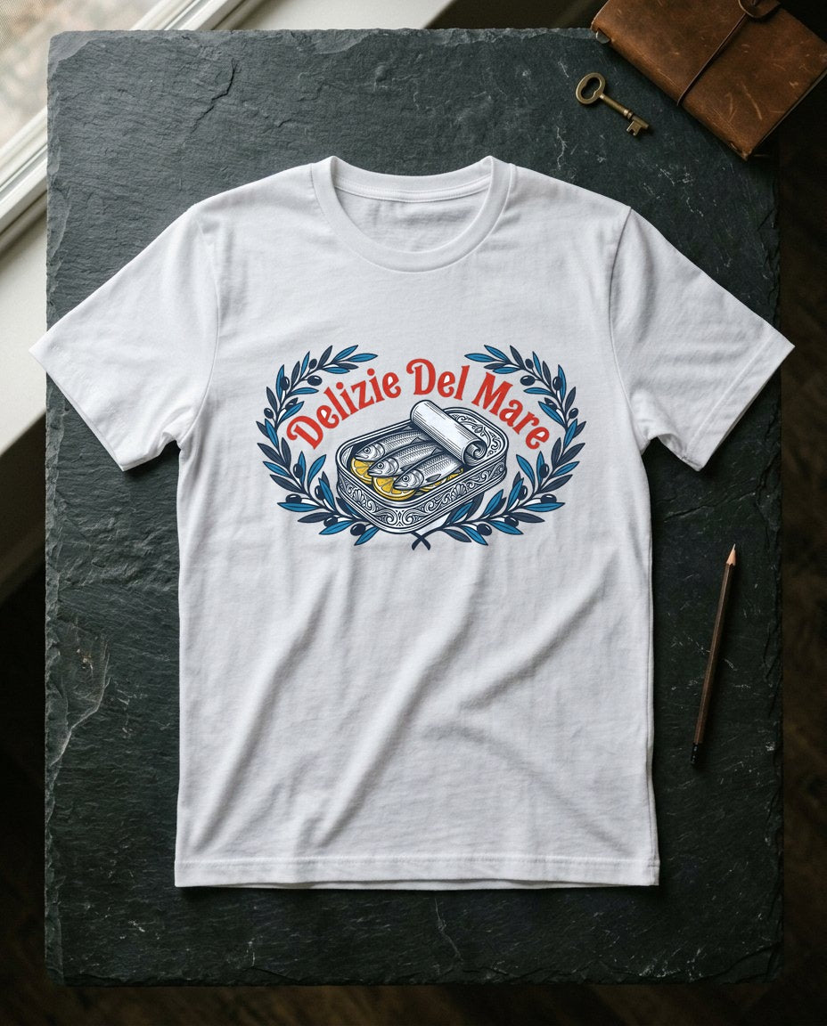 Retro Italian Sardine Tin Art — lifestyle photo