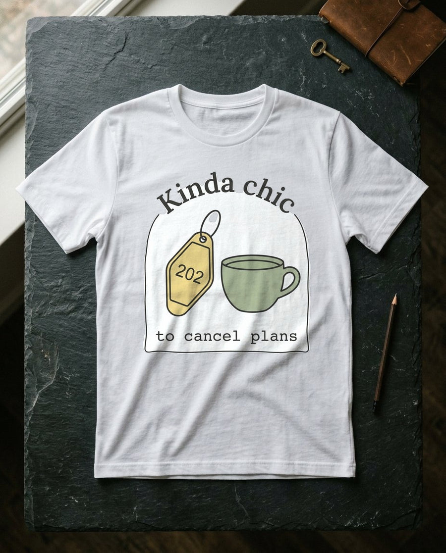 Kinda Chic To Cancel Plans — lifestyle photo