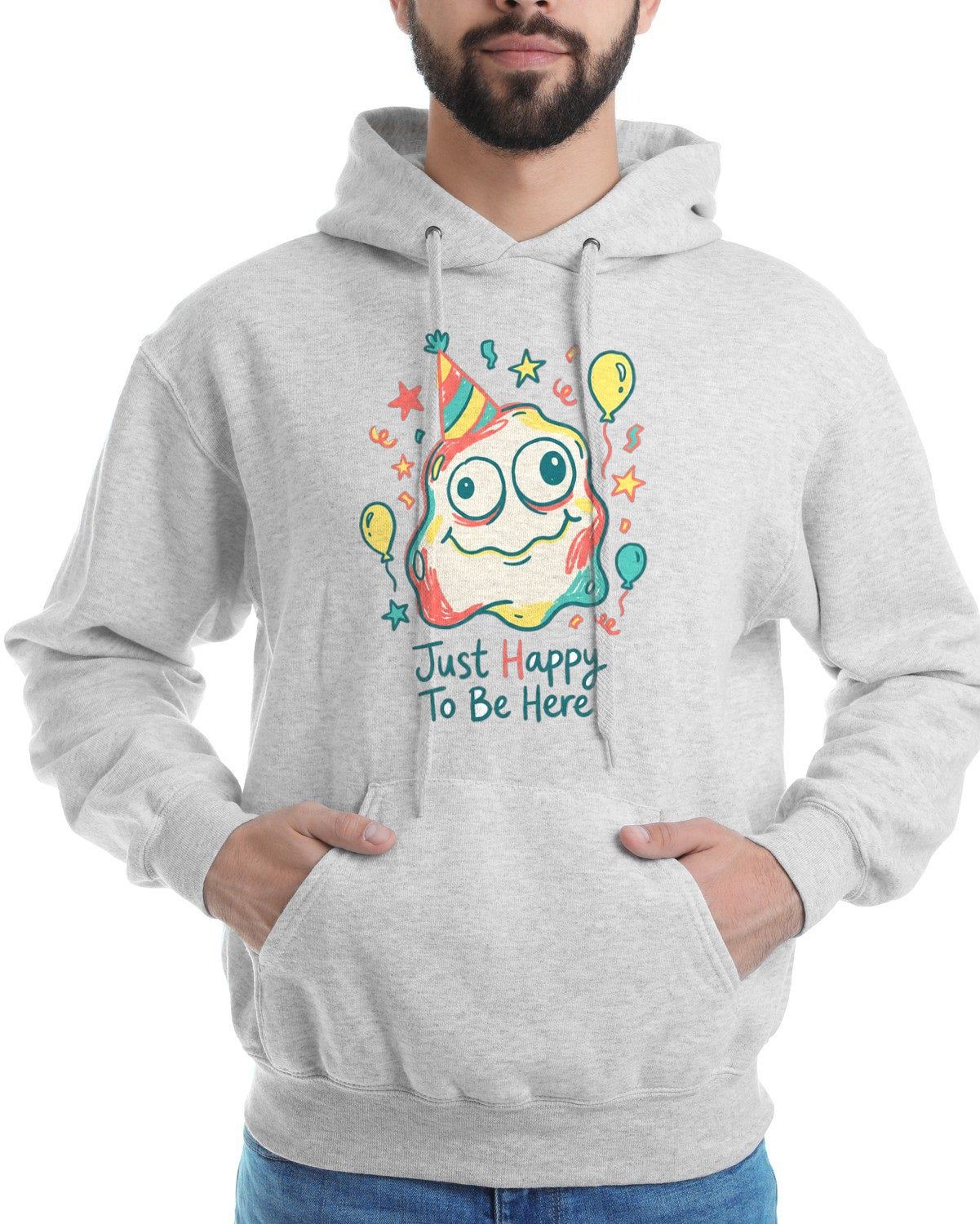 Wobbly Party Blob Just Happy To Be Here — lifestyle photo