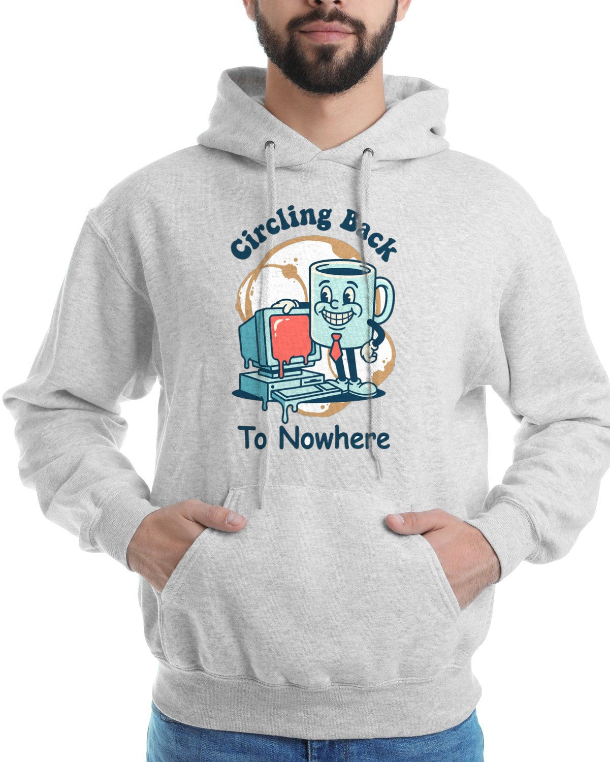 Circling Back To Nowhere Mascot Tee — lifestyle photo