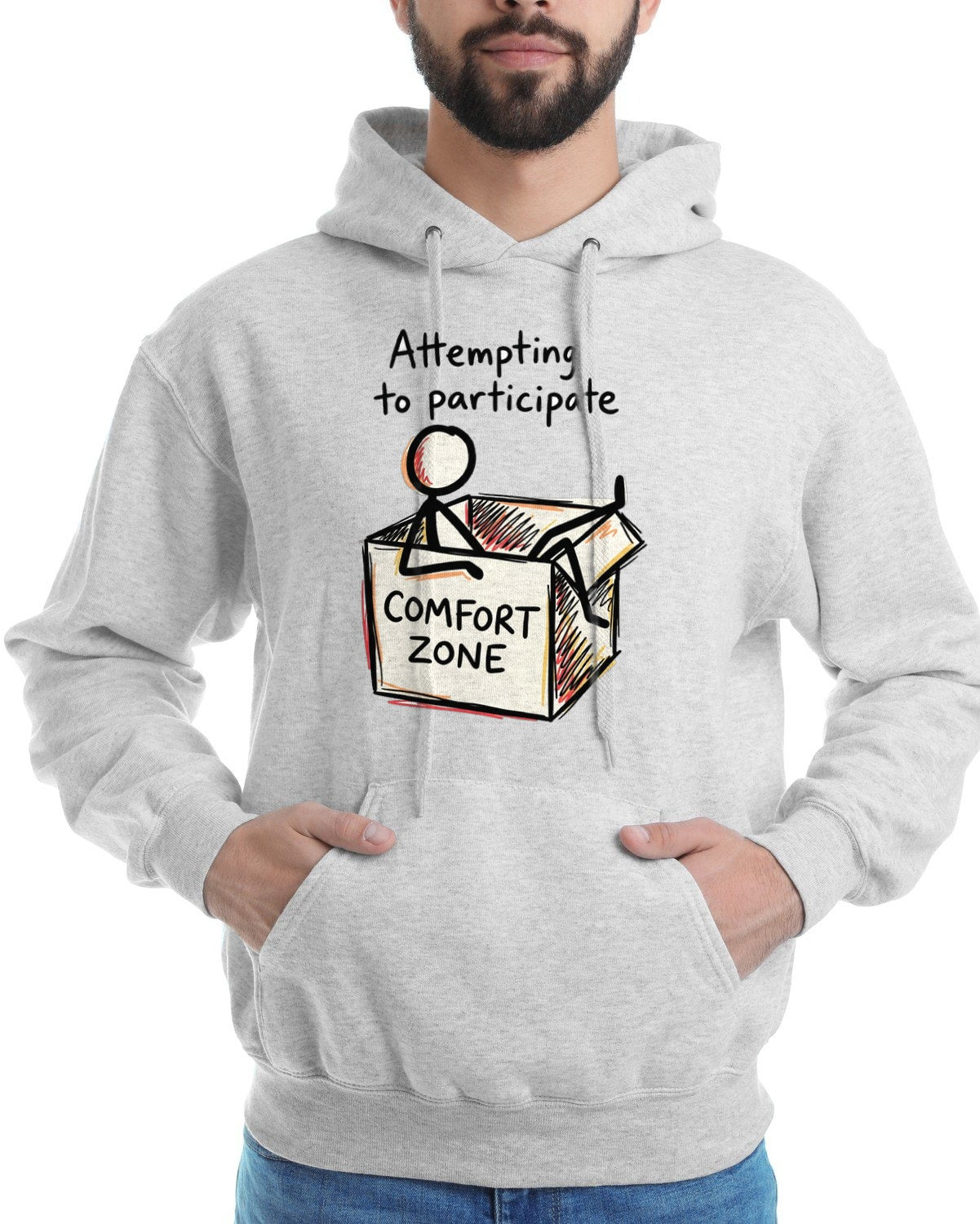 Attempting To Participate Comfort Zone Box — lifestyle photo