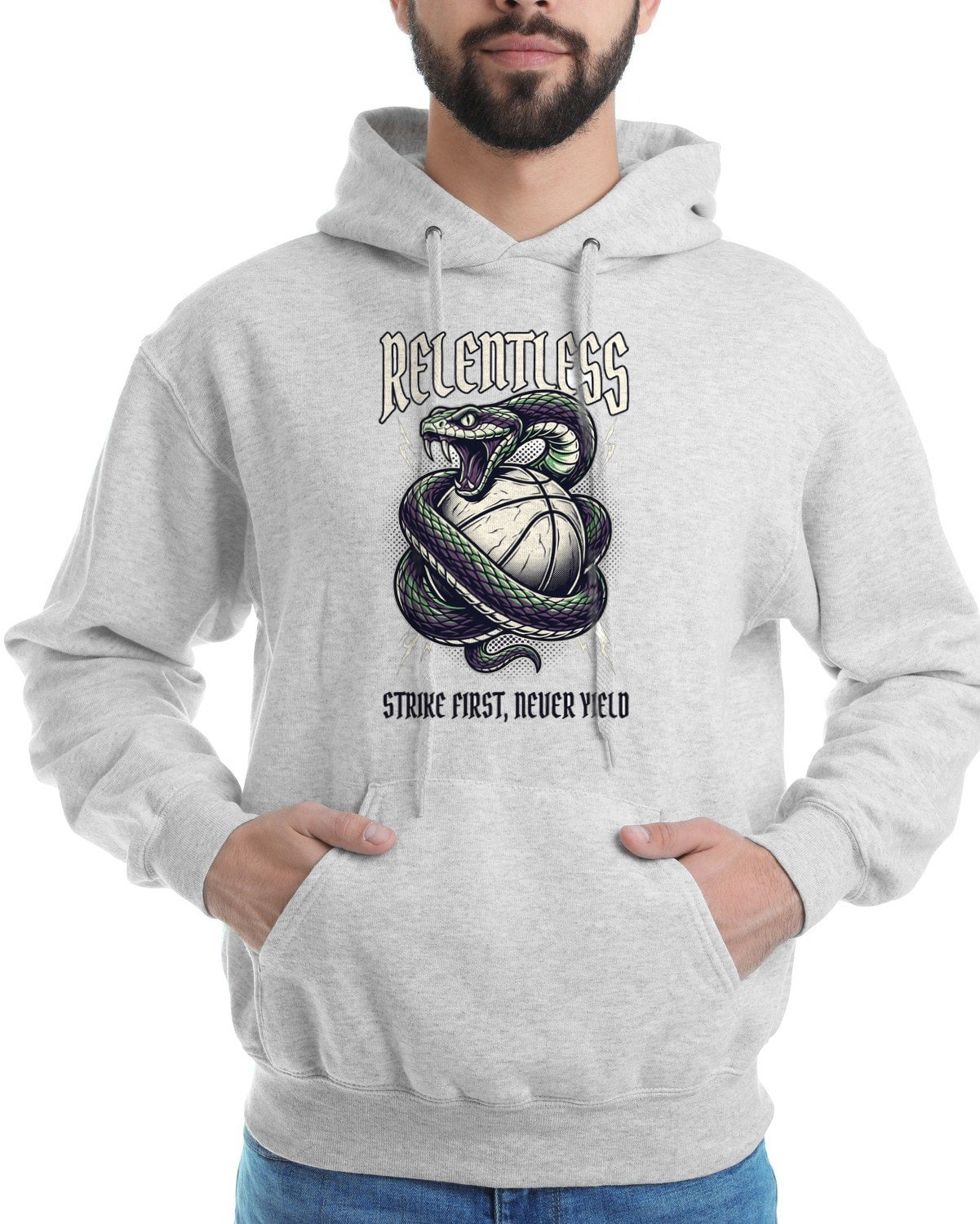 Relentless Strike Viper Basketball Tee — lifestyle photo