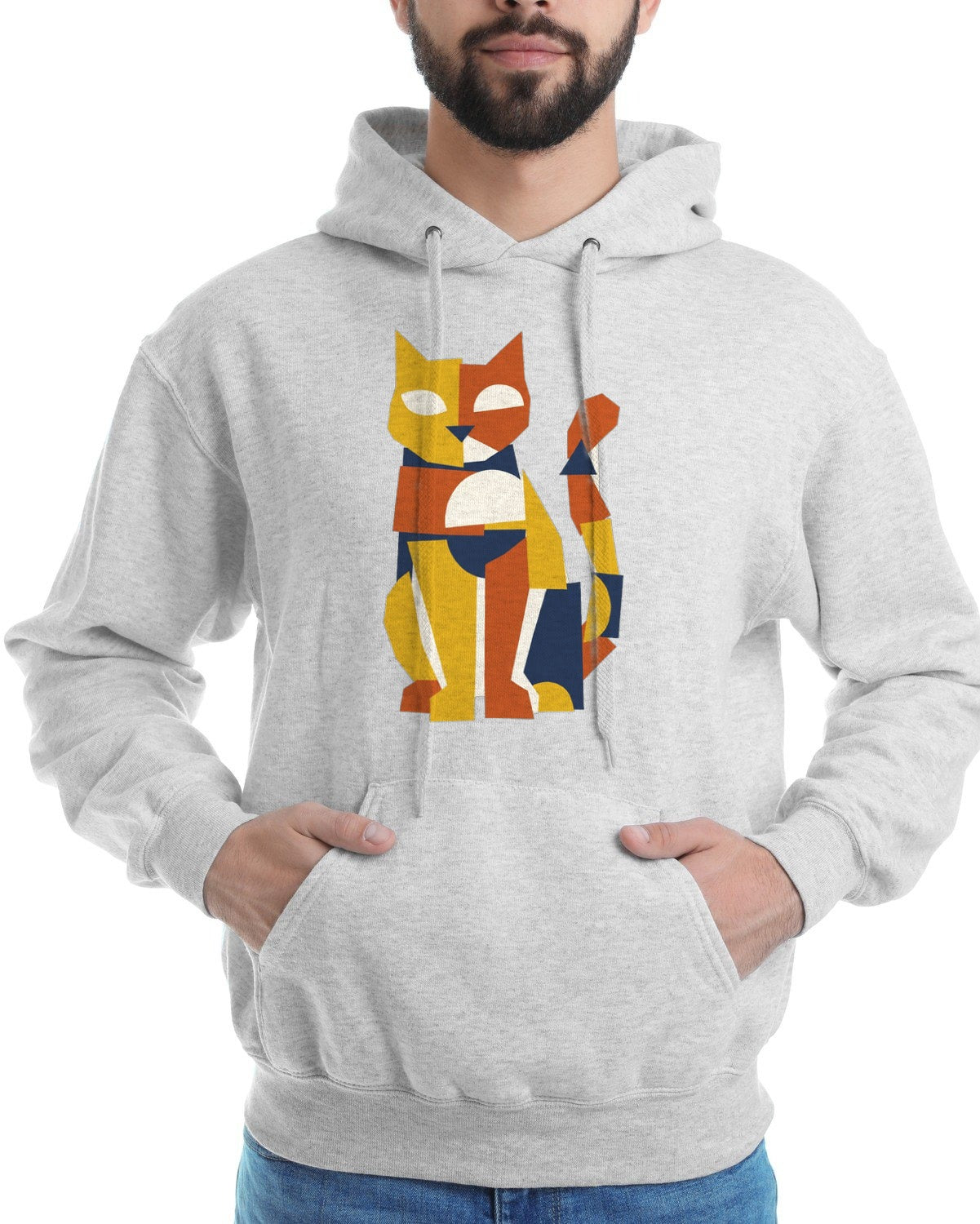 Avant-Garde Paper Cutout Feline — lifestyle photo