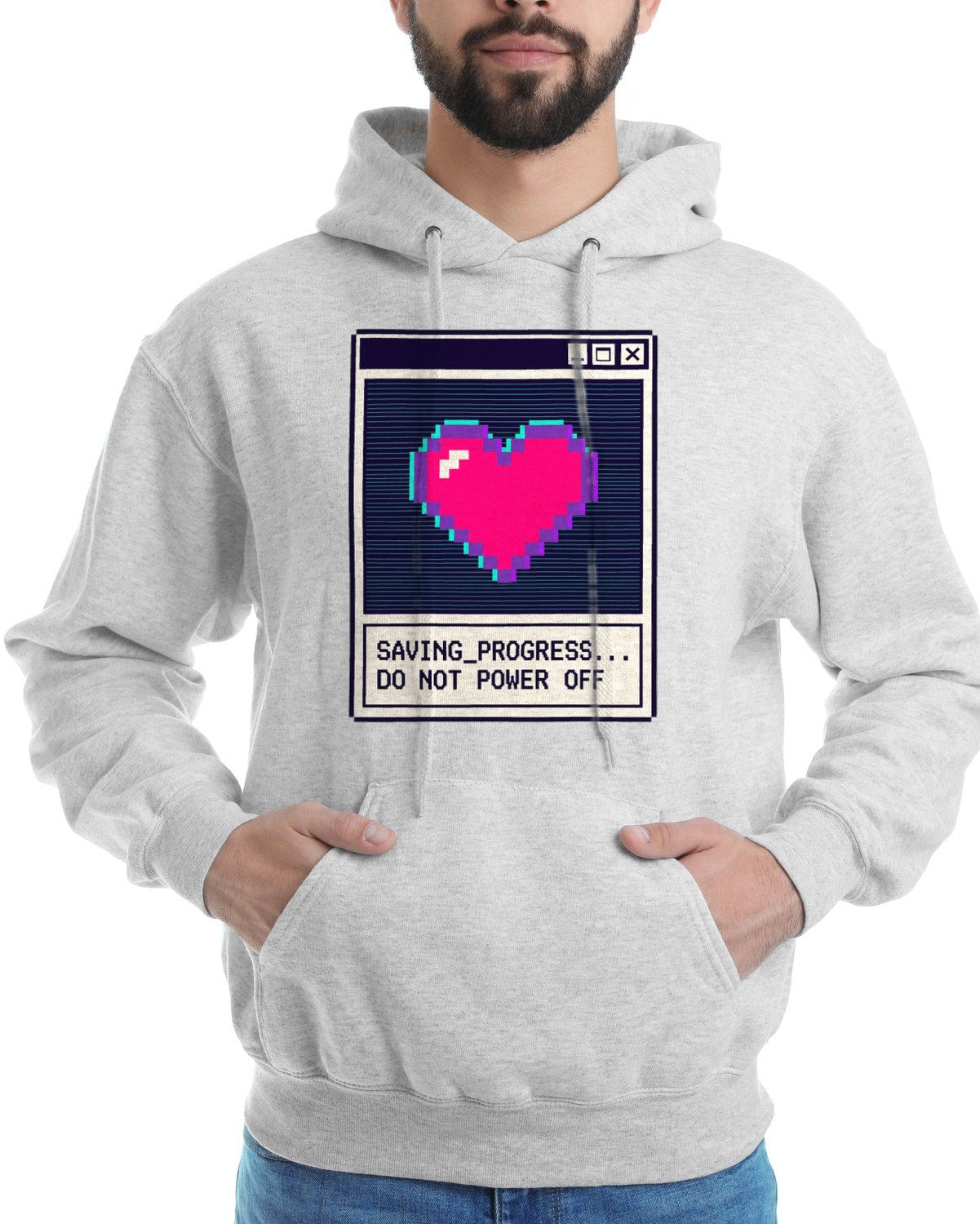 Save Progress Retro Glitch Window — lifestyle photo