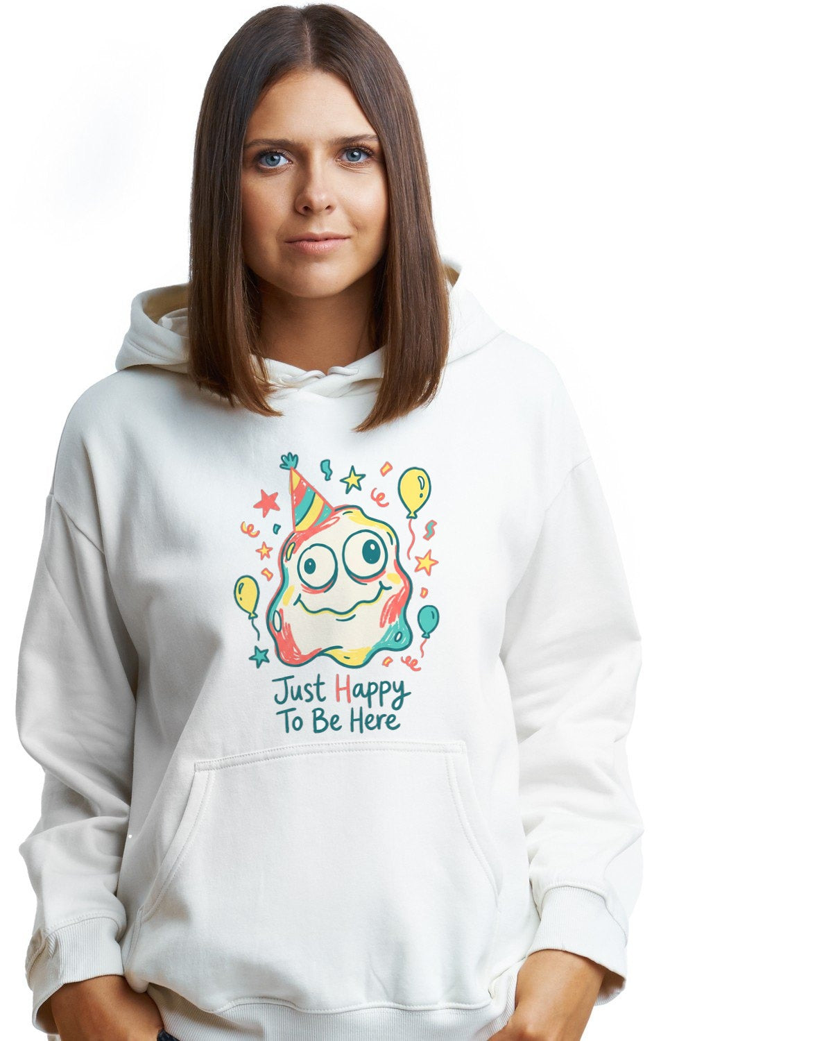 Wobbly Party Blob Just Happy To Be Here — lifestyle photo