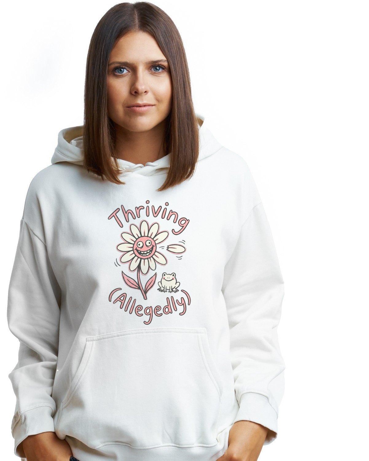 Thriving Allegedly Wobbly Doodle Flower — lifestyle photo