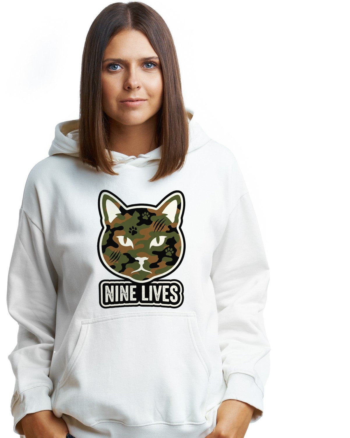 Camo Feline Streetwear Silhouette — lifestyle photo
