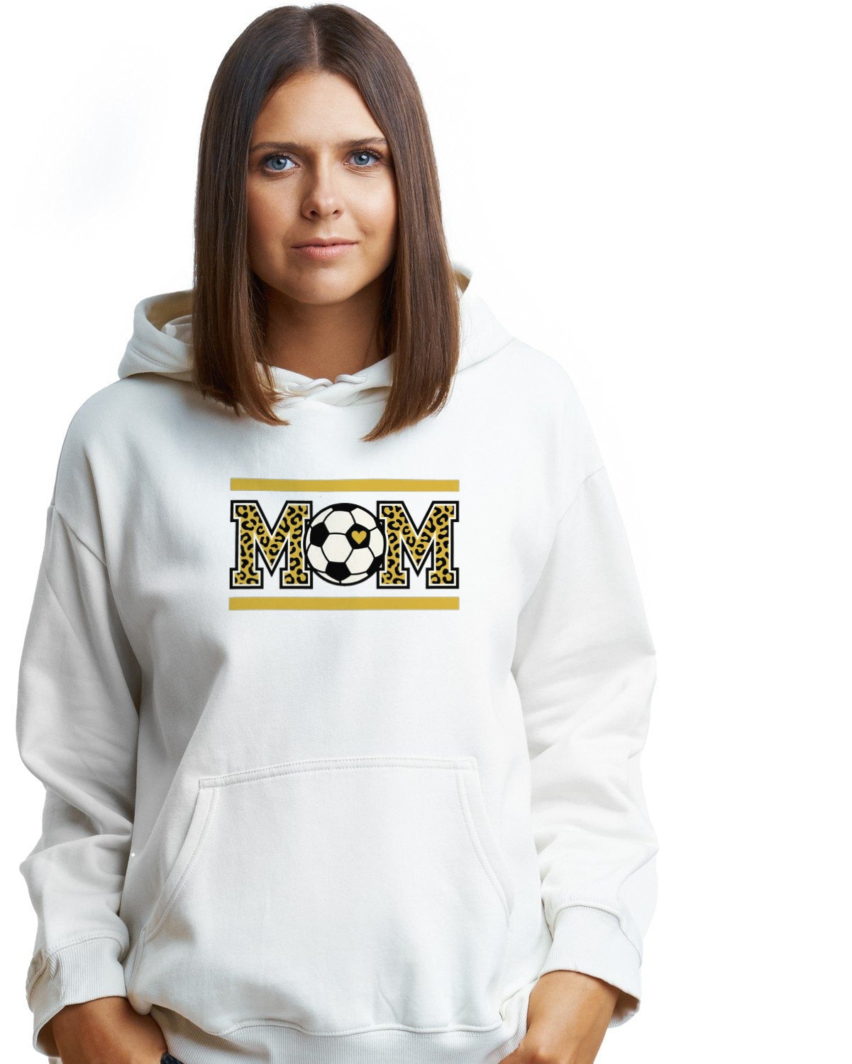 Fierce Heart Leopard Soccer Tee — lifestyle photo