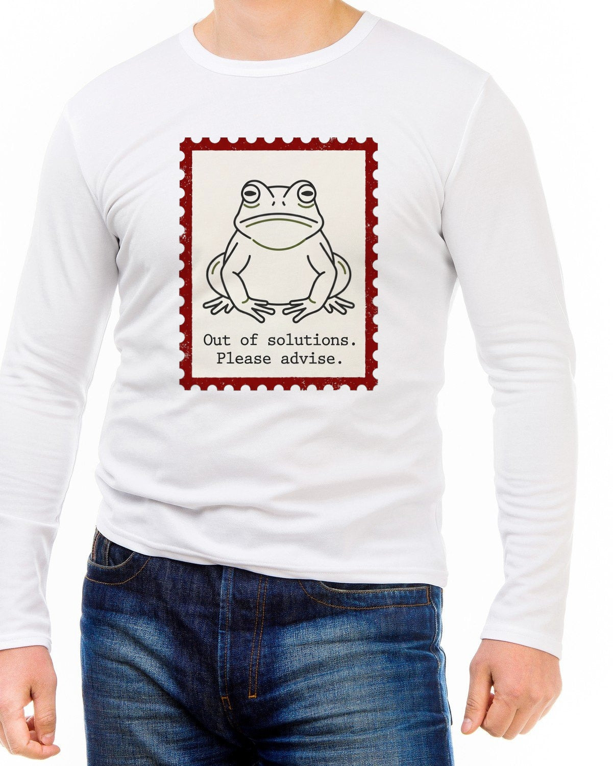Please Advise Corporate Toad Stamp — lifestyle photo
