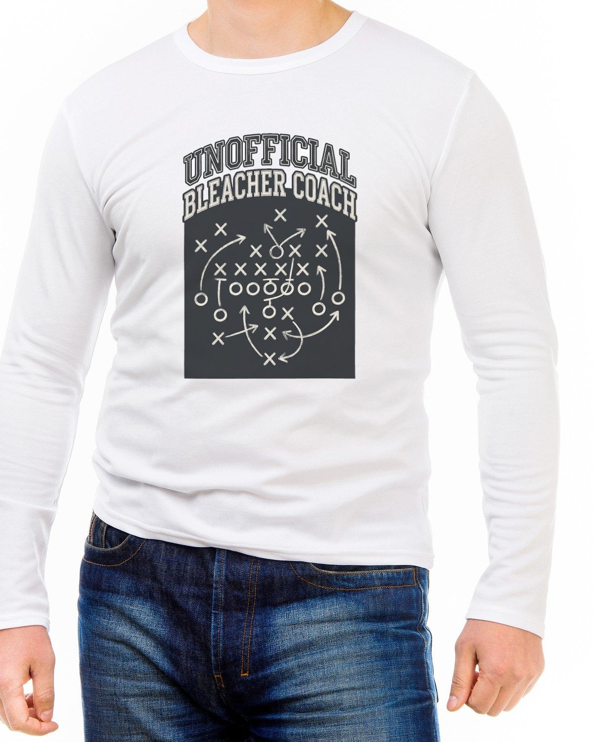 Bleacher Coach Playbook Vintage Tee — lifestyle photo