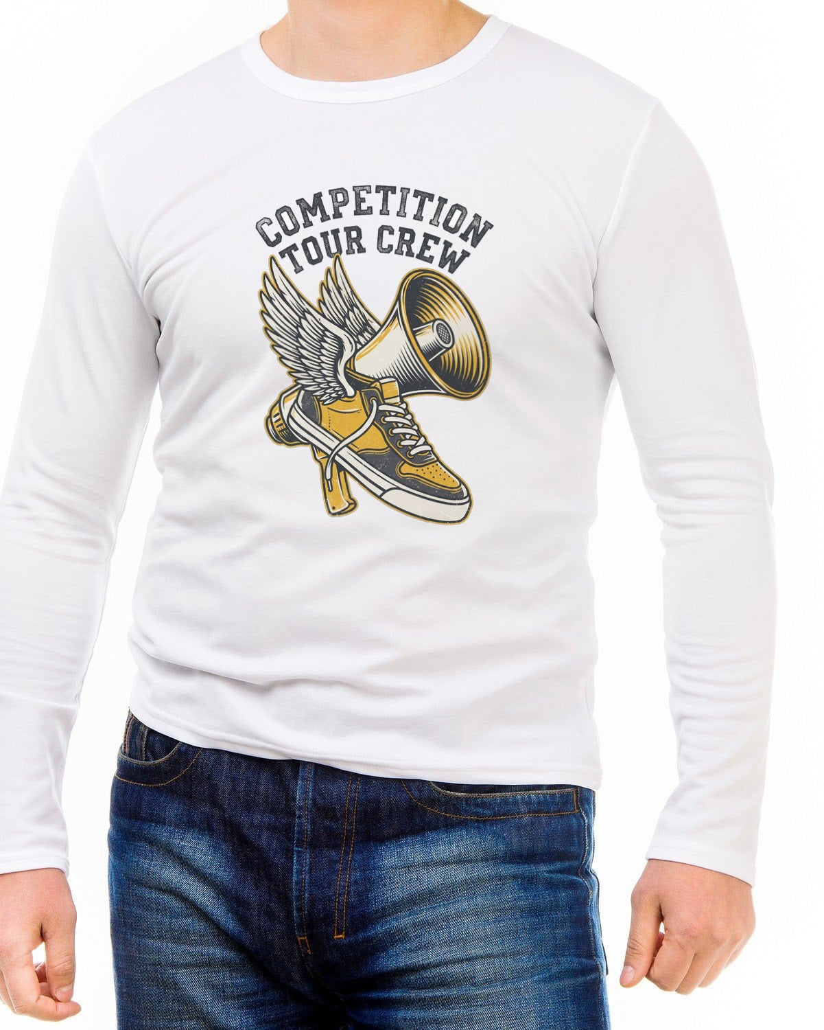 Competition Tour Crew Vintage Tee — lifestyle photo
