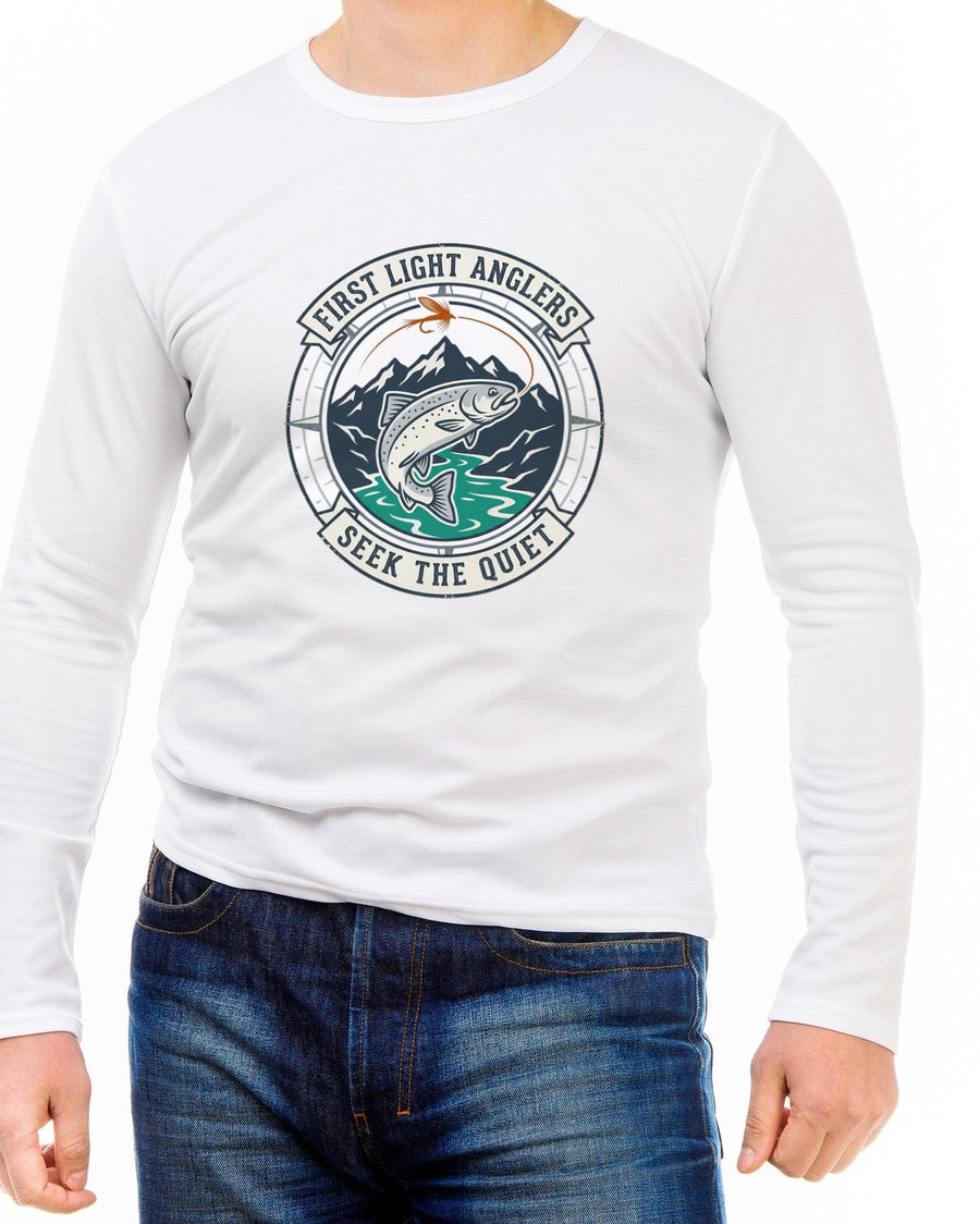 First Light Anglers Society Crest — lifestyle photo