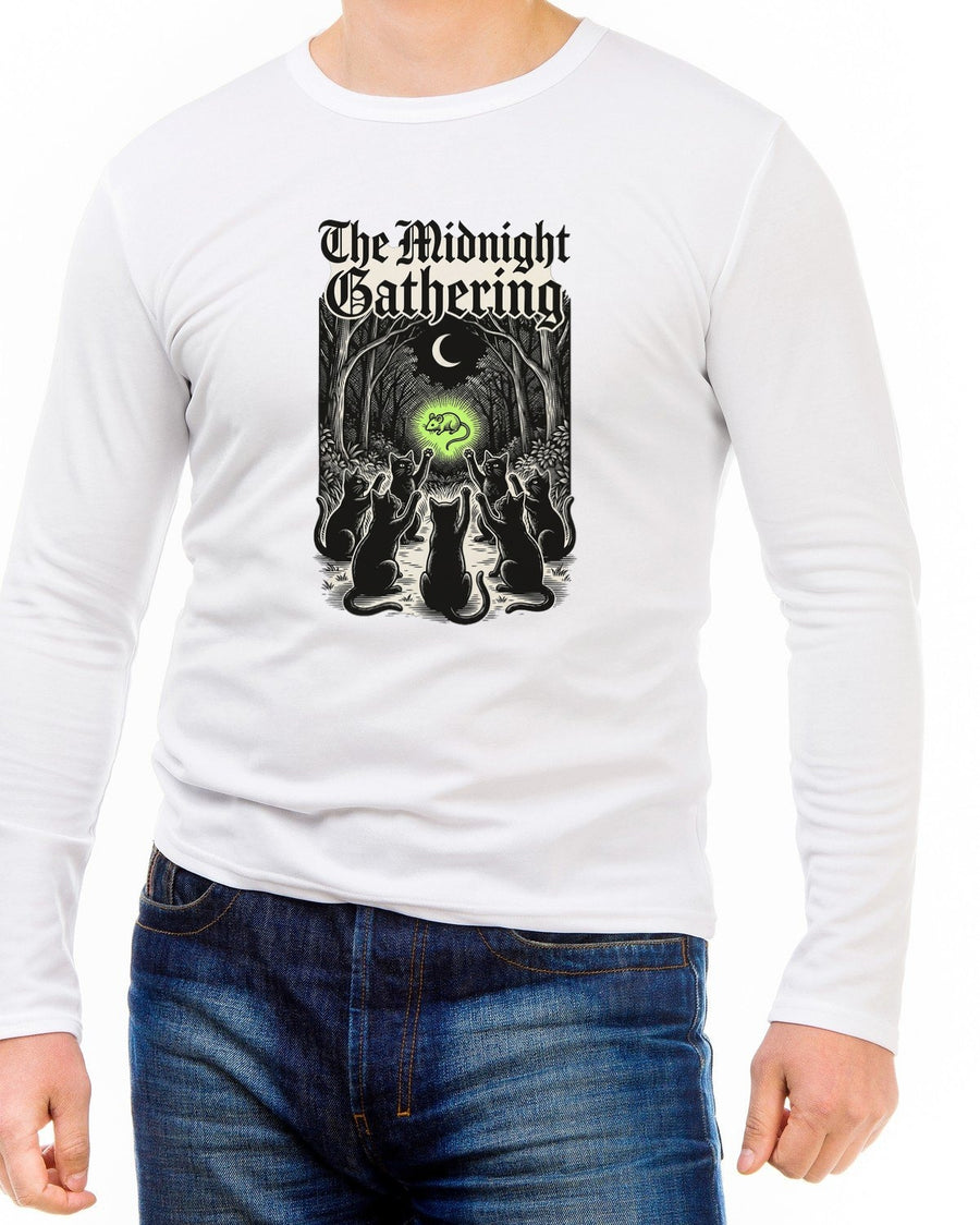 Midnight Coven Catnip Ritual Tee — lifestyle photo