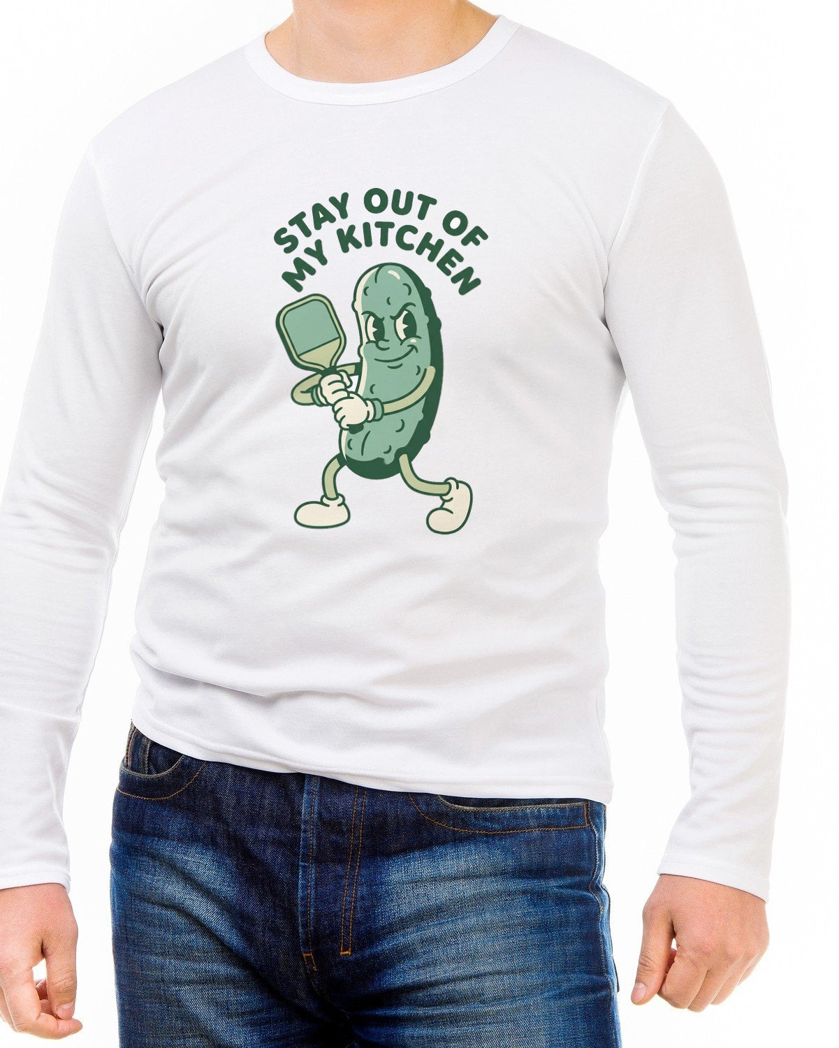 Stay Out Of My Kitchen Retro Mascot — lifestyle photo