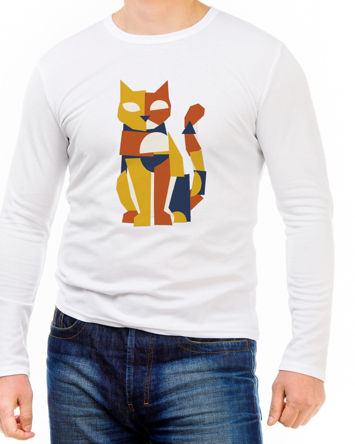 Avant-Garde Paper Cutout Feline — lifestyle photo