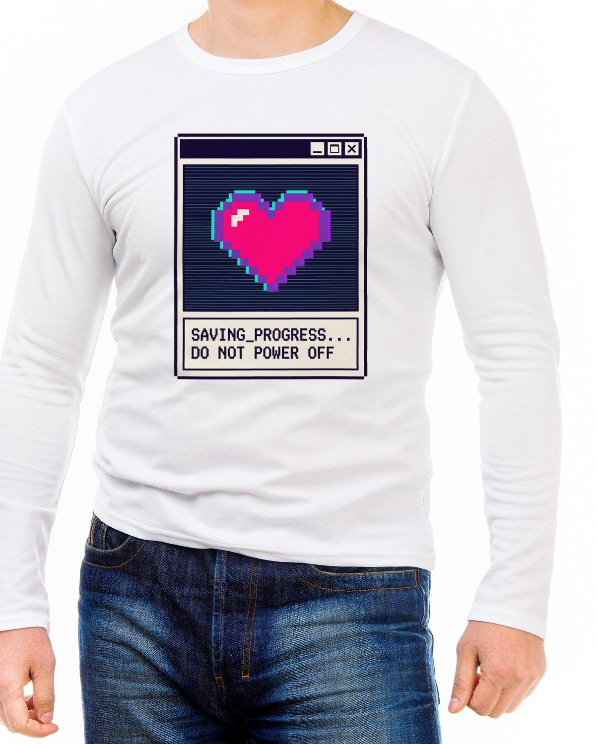 Save Progress Retro Glitch Window — lifestyle photo