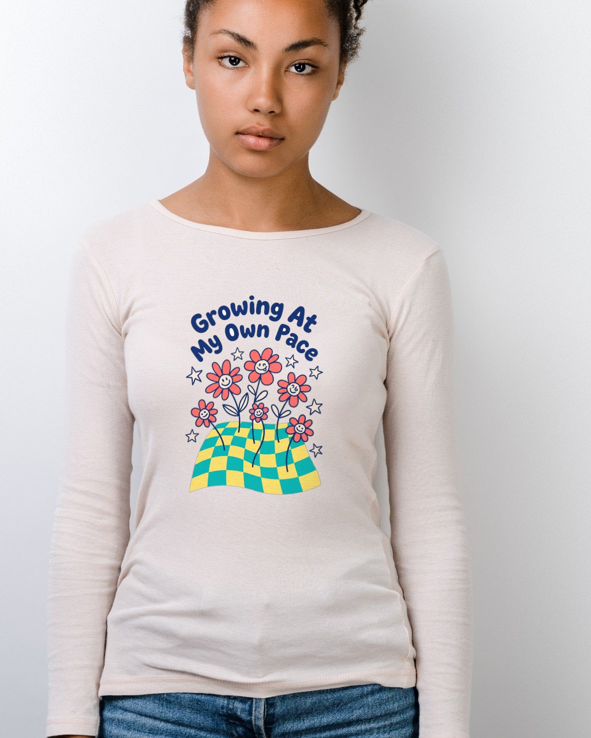 Growing At My Own Pace Wobbly Garden — lifestyle photo