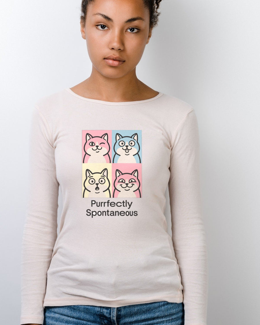 Pastel Pop Art Kitten Grid — lifestyle photo