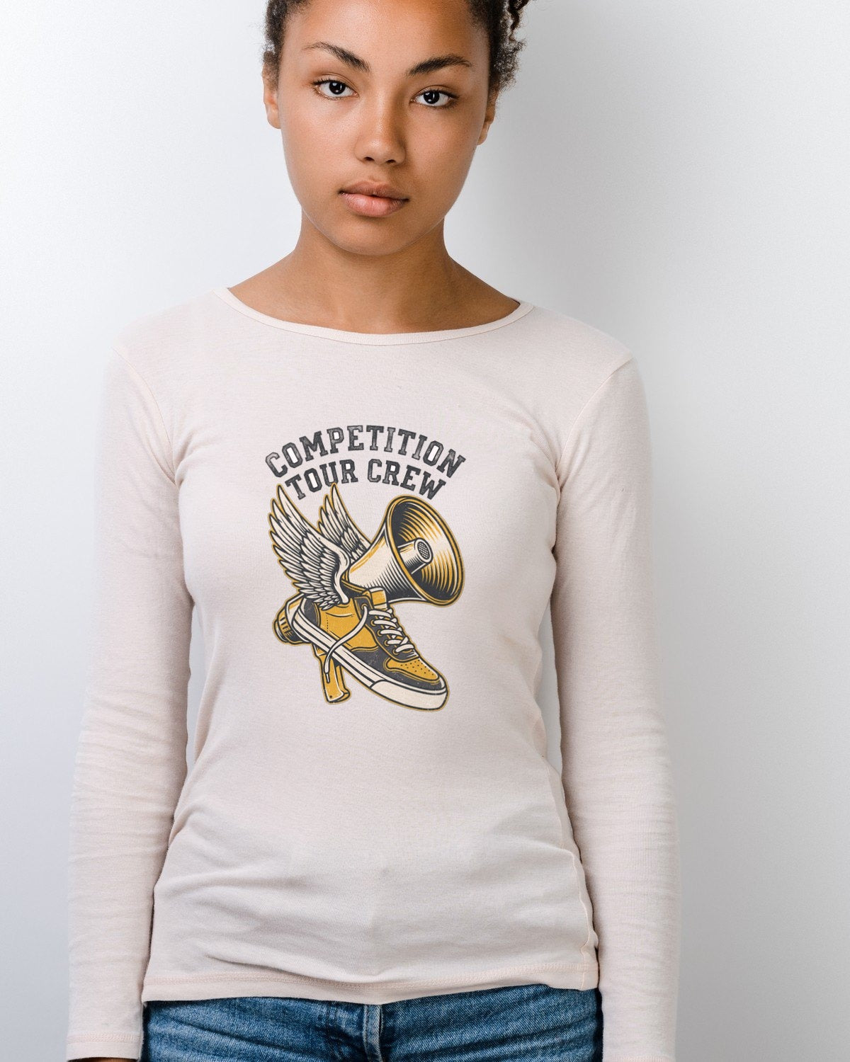 Competition Tour Crew Vintage Tee — lifestyle photo