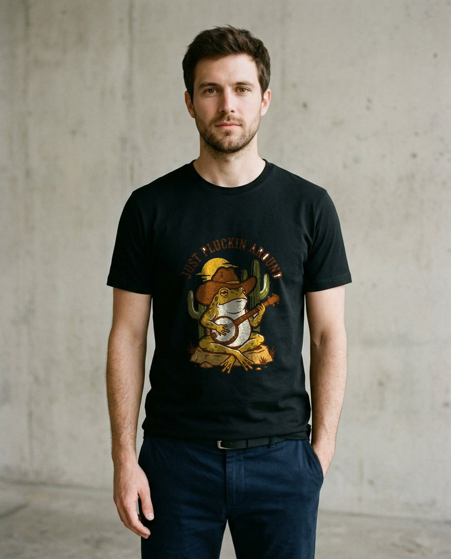 Desert Strummer Cowboy Toad — lifestyle photo