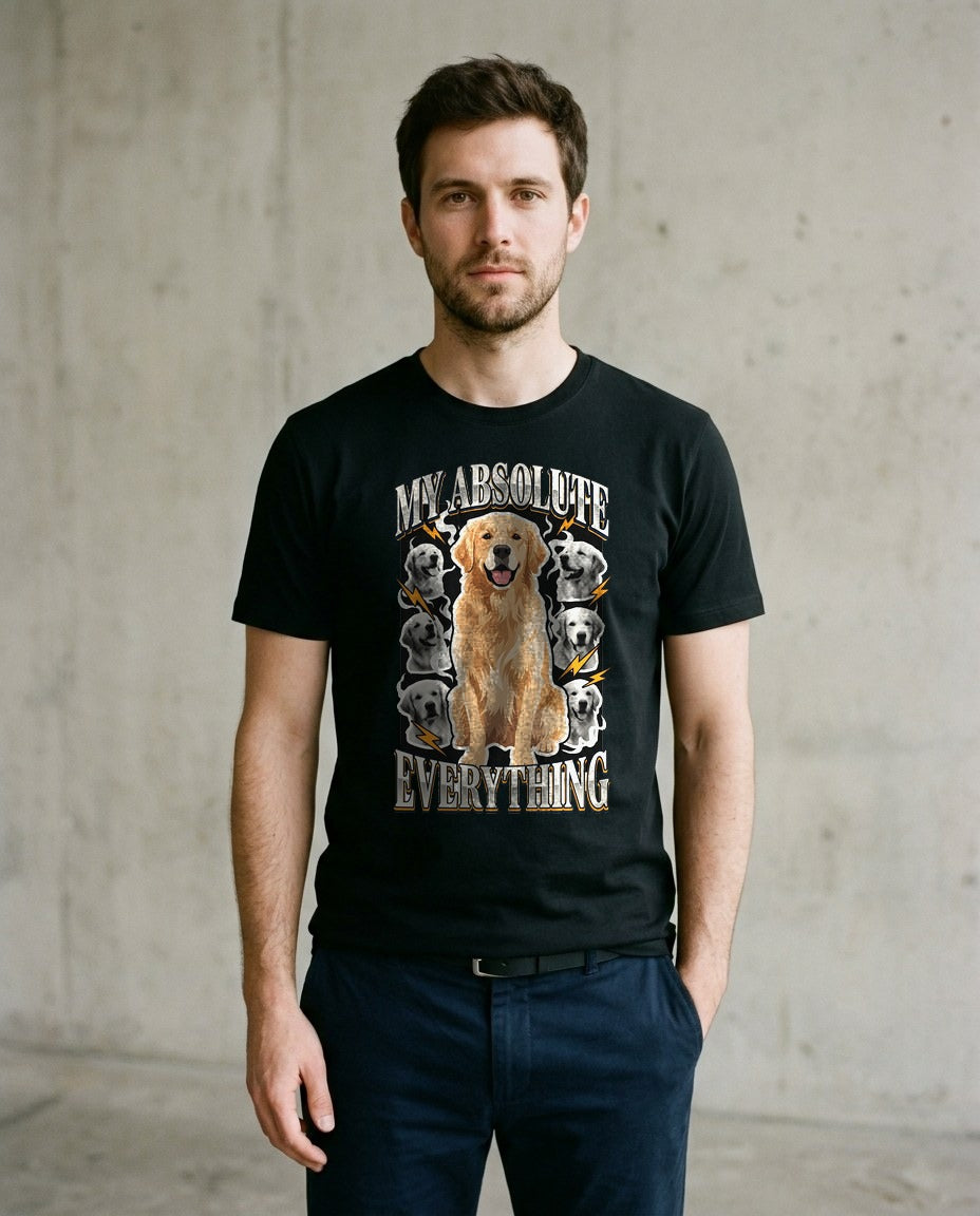 My Absolute Everything 90s Pet Tee — lifestyle photo