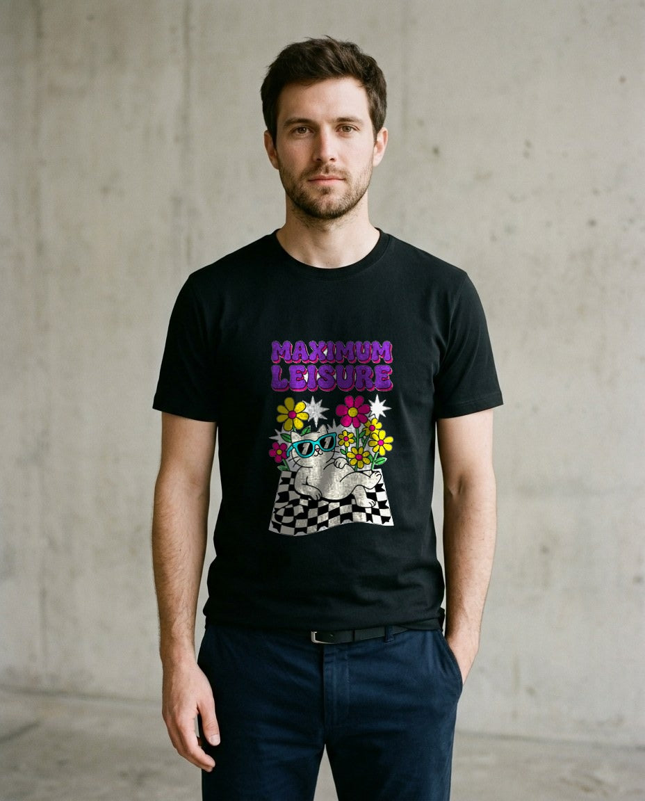 Maximum Leisure Psychedelic Cat — lifestyle photo