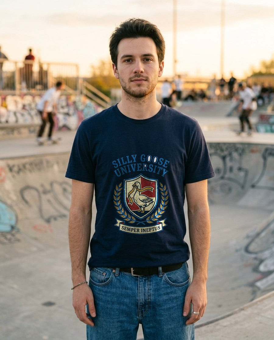 Silly Goose Univ Alumni Crest — lifestyle photo