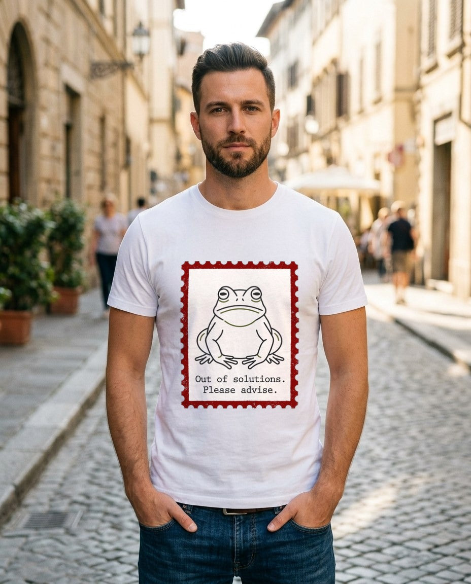 Please Advise Corporate Toad Stamp — lifestyle photo