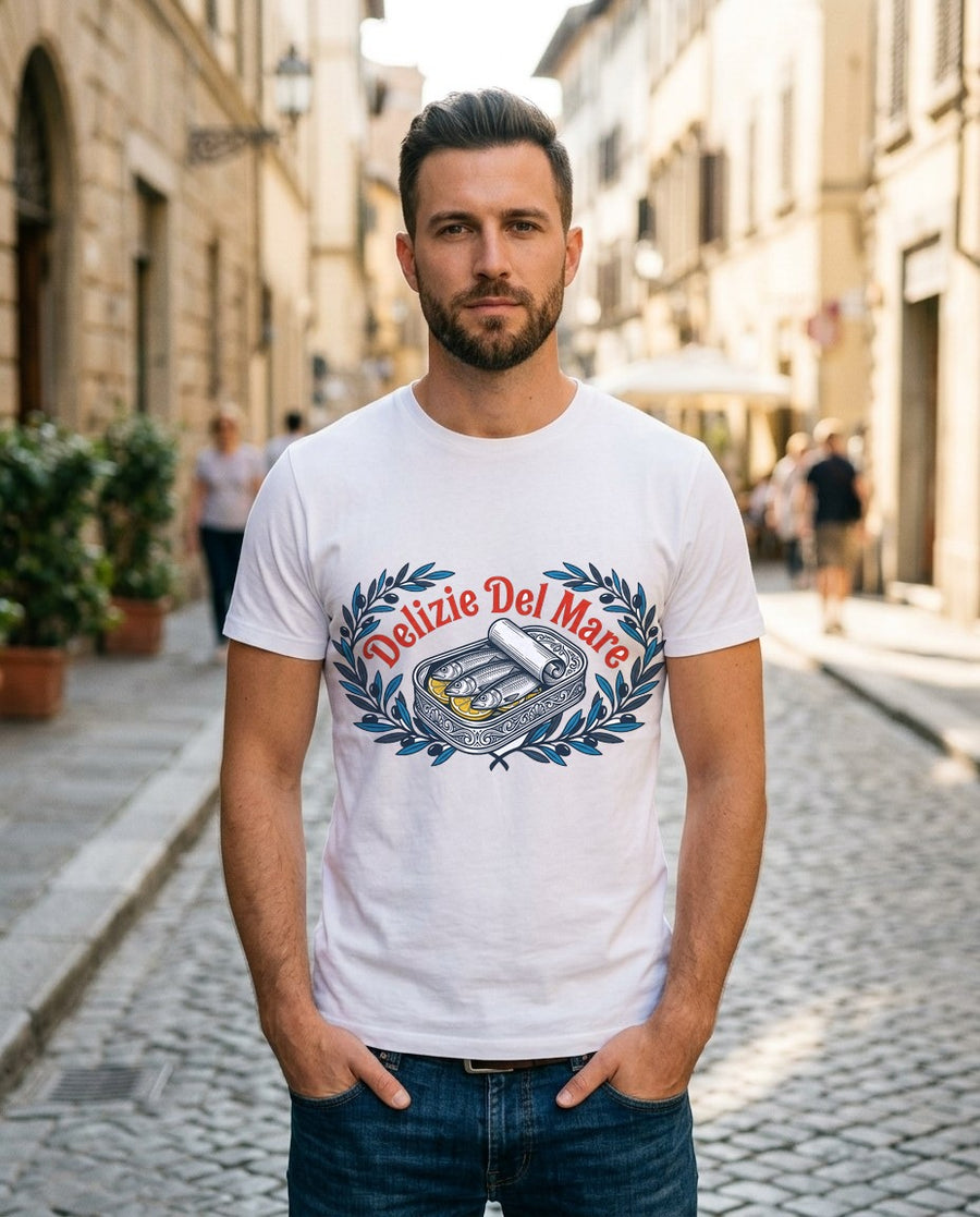 Retro Italian Sardine Tin Art — lifestyle photo