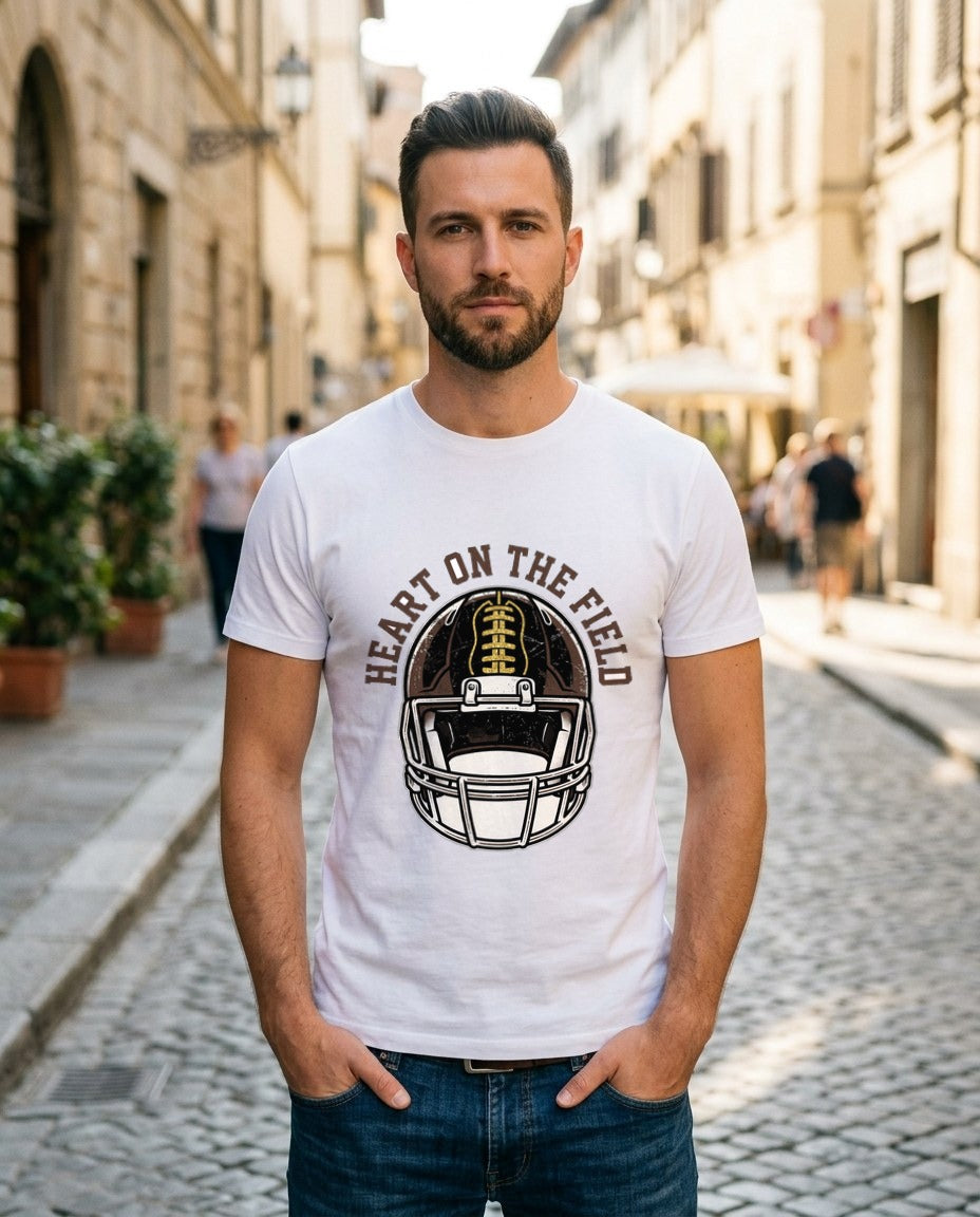 Friday Night Heartbeat Helmet — lifestyle photo