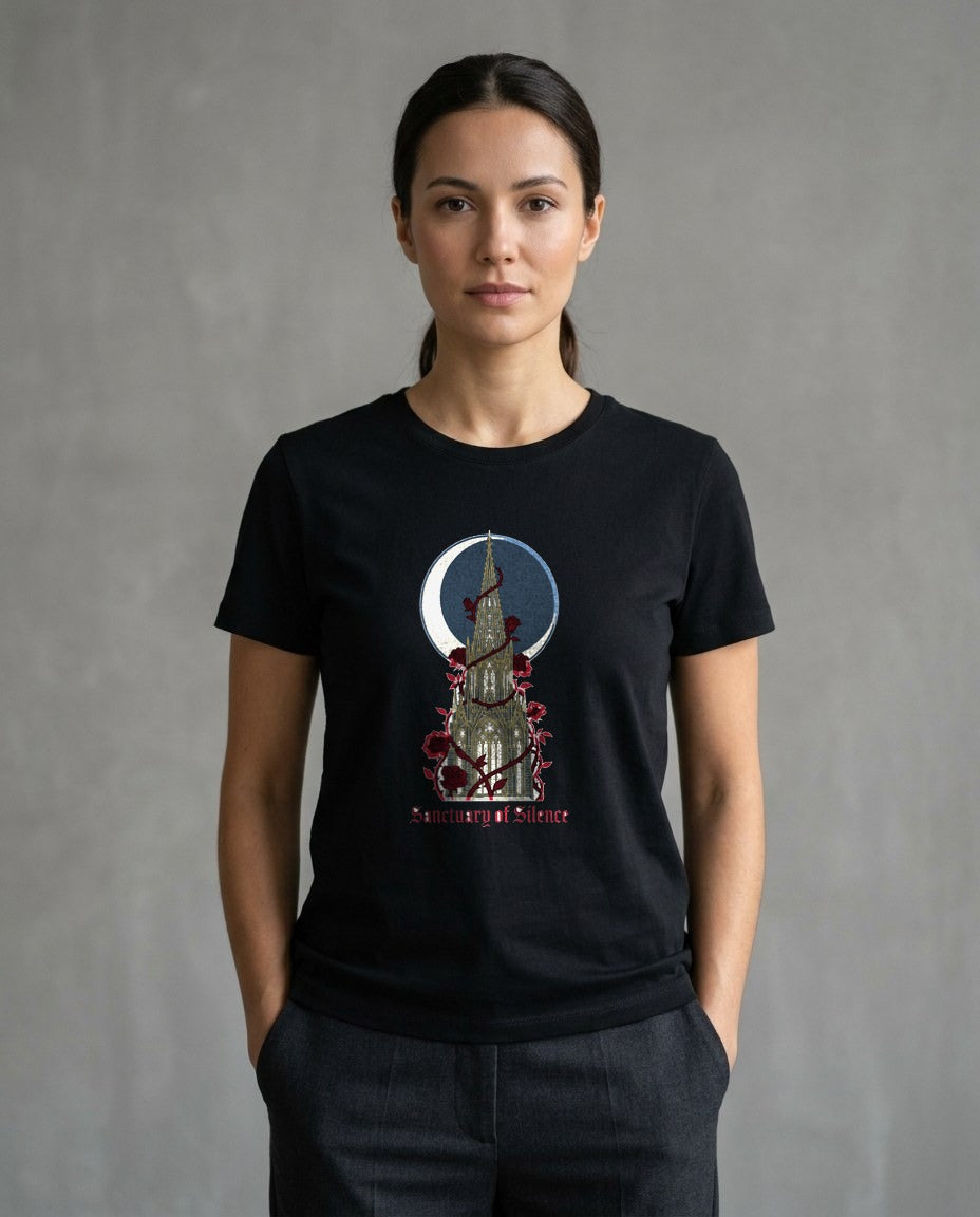 Sacred Shadows Gothic Cathedral Spire — lifestyle photo