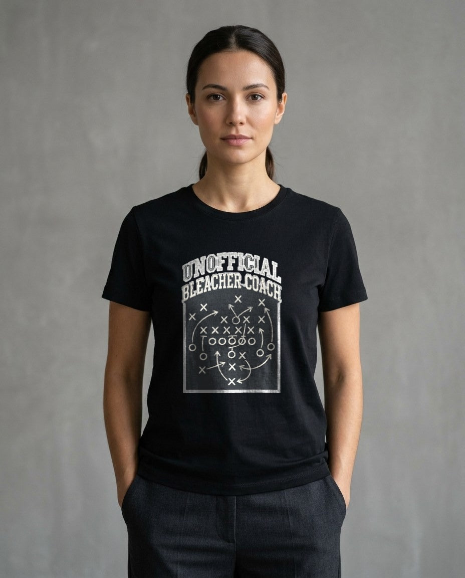 Bleacher Coach Playbook Vintage Tee — lifestyle photo