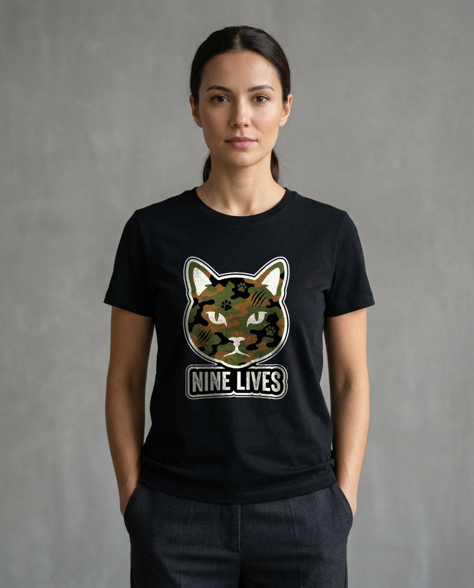 Camo Feline Streetwear Silhouette — lifestyle photo