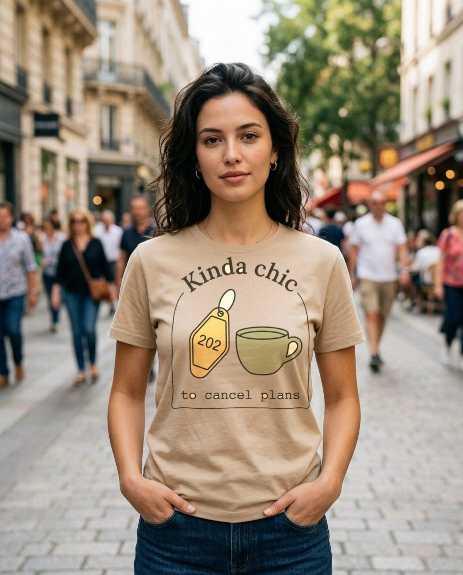 Kinda Chic To Cancel Plans — lifestyle photo