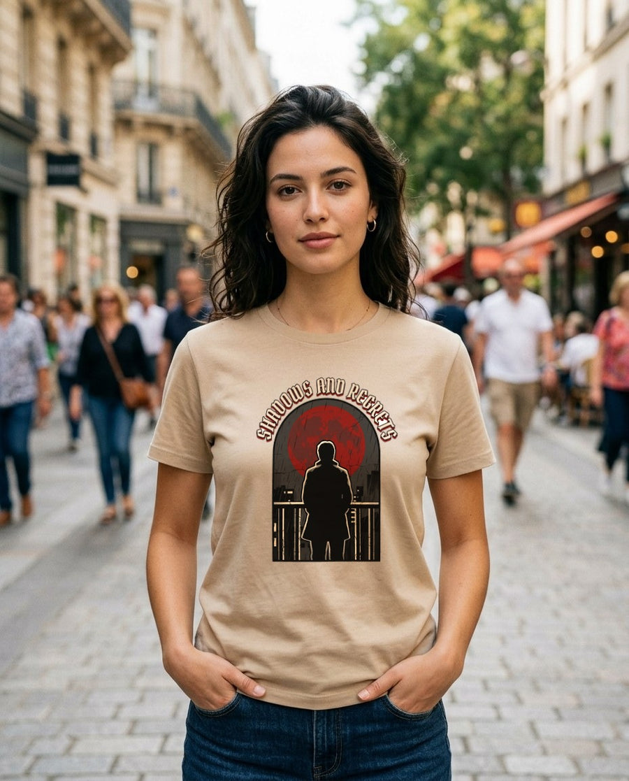 Shadows And Regrets Vintage Tour Tee — lifestyle photo