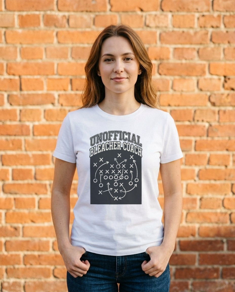 Bleacher Coach Playbook Vintage Tee — lifestyle photo
