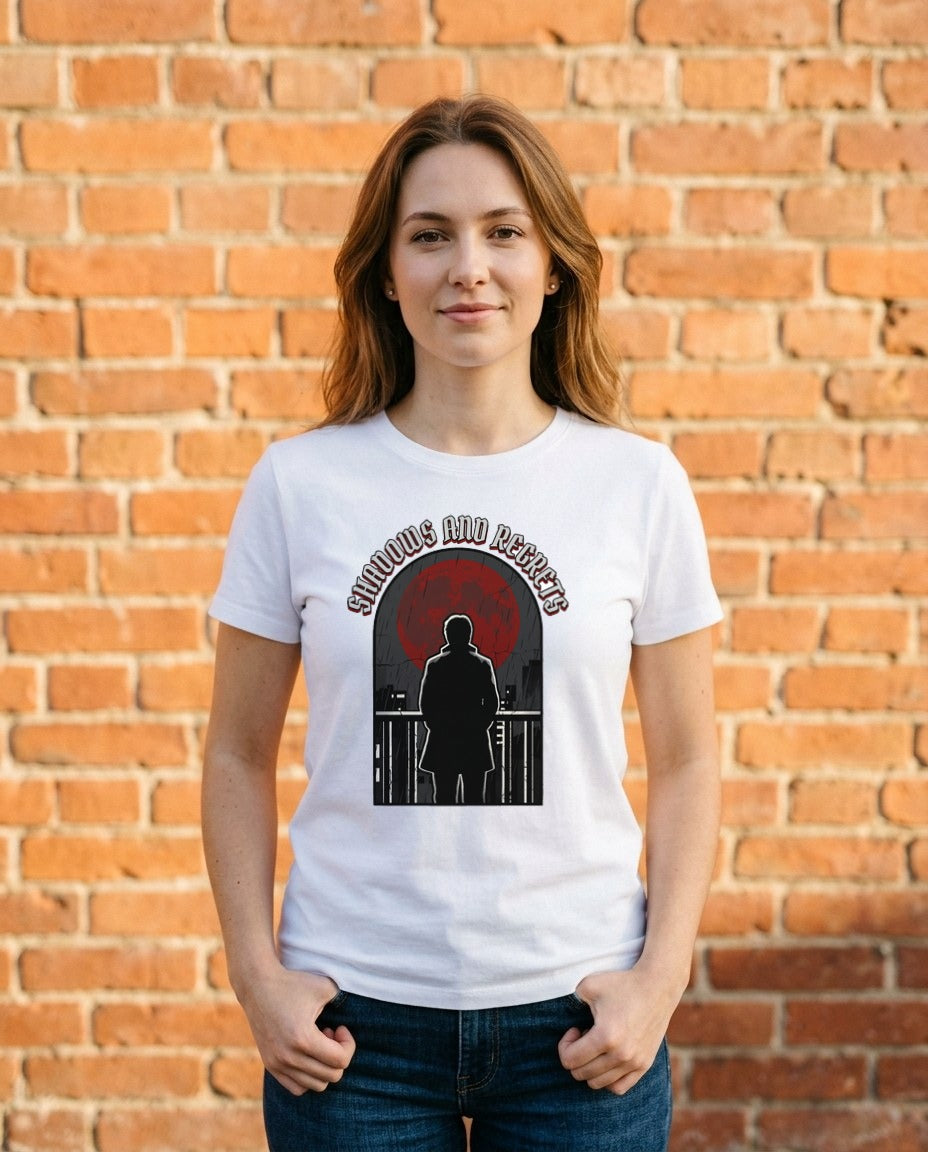 Shadows And Regrets Vintage Tour Tee — lifestyle photo