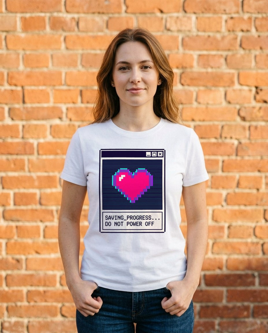 Save Progress Retro Glitch Window — lifestyle photo