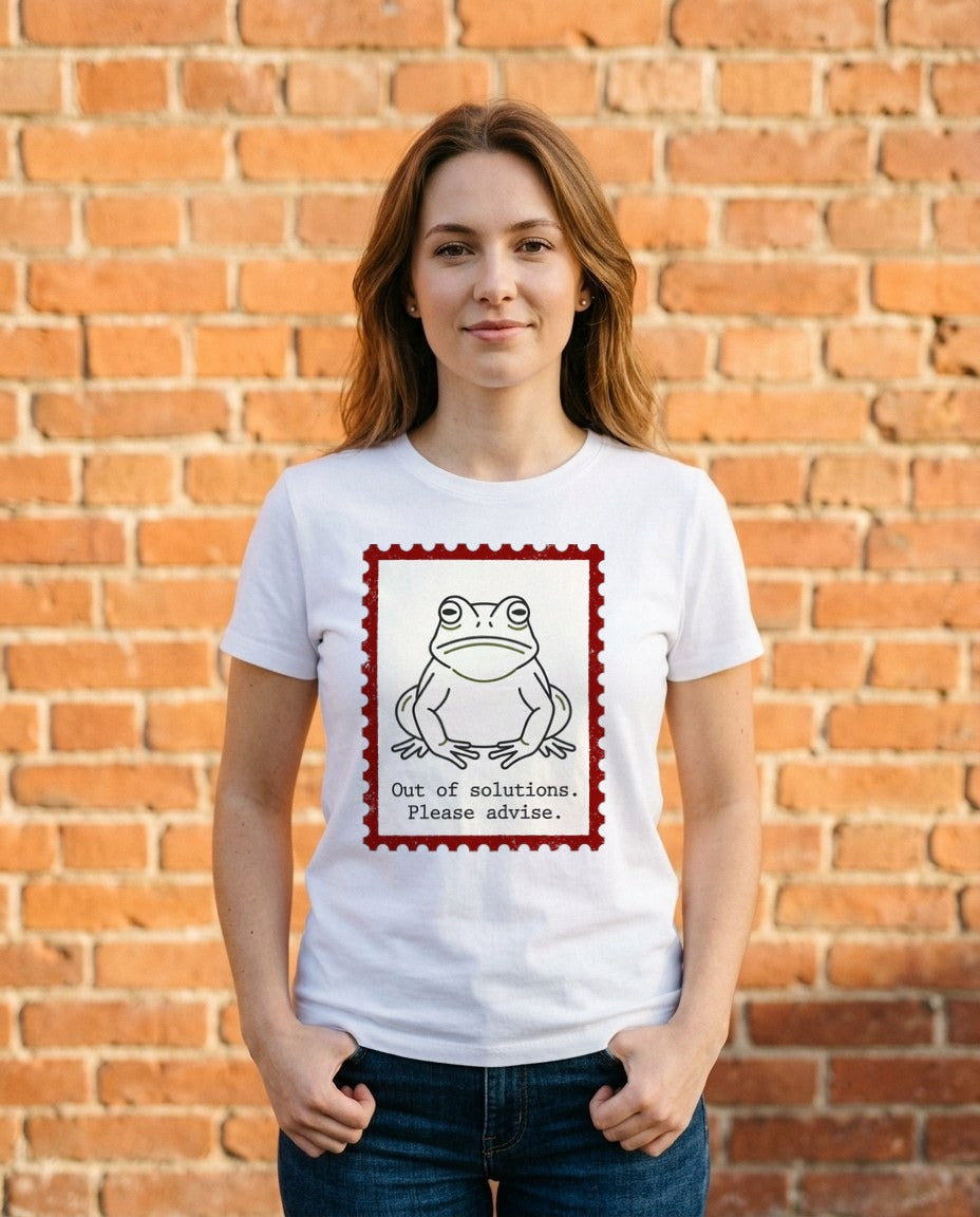 Please Advise Corporate Toad Stamp — lifestyle photo